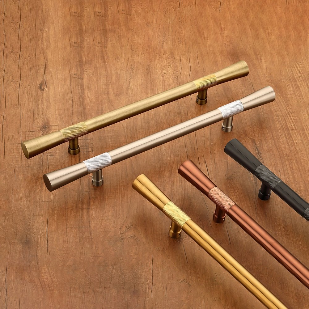 HARMONUS Stainless Steel Premium Designer Door Pull Handle, Modern Rectangular Wood-Accent Metal Hardware for Main Doors, Wooden Doors, and Office Entrances (Multiple Finishes) – HS-1211.